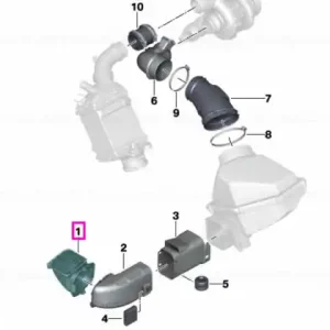 Conducta admisie aer (pentru cilindrii 5-8) - BMW Seria 5 F90 M5, Seria 8 F91 M8 Convertible F92 M8 Coupe F93 M8 G14 Convertible G15 Coupe G16 Cumpără acum