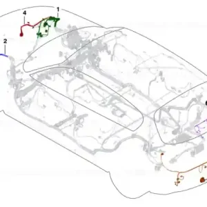 Rear repair wiring set - BMW Reduceri