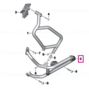 Ofertă specială Left engine protection bar - BMW Motorrad