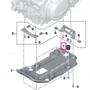 Bestseller Rubber buffer - BMW Motorrad