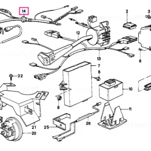 Cumpărături sigure Wiring theft alarm/bordcomputer - BMW