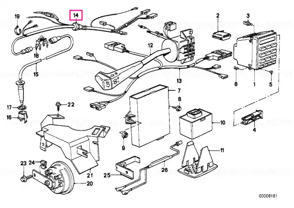 Cumpărături sigure Wiring theft alarm/bordcomputer - BMW
