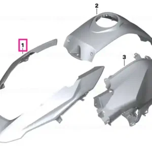 Mai ieftin Front wheel fender, upper COSMIC-BLUE - BMW Motorrad