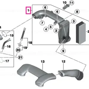Bestseller Intake silencer - BMW
