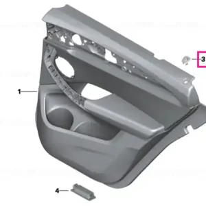 Capac buton inchidere SCHWARZ - BMW Calitate înaltă