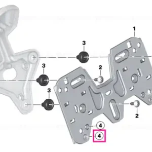 Disponibil imediat Rubber buffer - BMW Motorrad