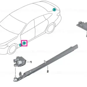 Reducere extra Suport modul iluminare dreapta M - BMW