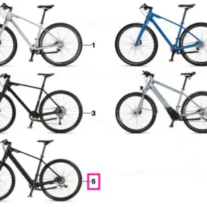 BMW Urban Hybrid E-Bike 28", BLACK, M Ofertă limitată