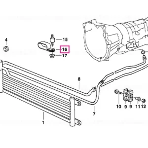 Suport montare radiator ulei - BMW Disponibil imediat