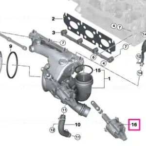 Set actuator supapa Wastegate - BMW - Mini Livrare rapidă