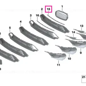 Reducere Banda ornament centru SPORT - BMW