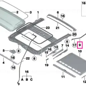 Reduceri Water outlet hose rear - BMW