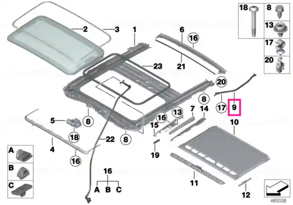 Reduceri Water outlet hose rear - BMW