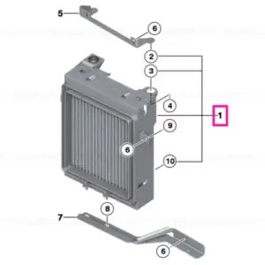 Transport gratuit Radiator ulei motor - BMW