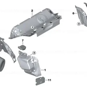 Comandă acum Absorber, sidewall - BMW