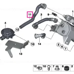 Vent pipe - BMW Expediere rapidă