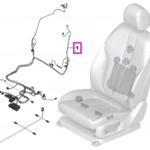 Wiring set seat left - BMW Livrare gratuită