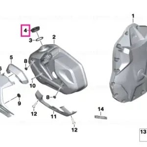 Oil filler plug HP - BMW Motorrad Ofertă de sezon