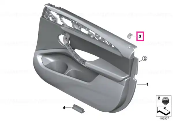 Reduceri Capac mecanism blocare SCHWARZ - BMW
