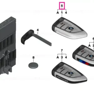 Vezi acum Set telecomandă radio BDC Basic US - BMW