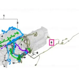 Supply line AWD - BMW Retur ușor