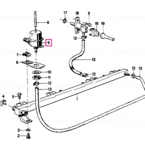 Ultima șansă Pressure regulator 2,5BAR - BMW