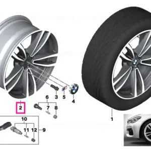 Disk wheel, light alloy, in Orbitgrey 8,5JX19 ET:25 - BMW Cumpără acum