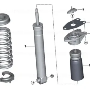 Cumpără acum Rear coil spring - BMW