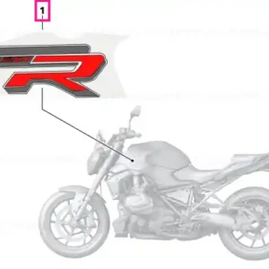 Lettering, right R1250 R - BMW Motorrad Calitate înaltă