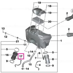 Air duct, left - BMW Motorrad Discount