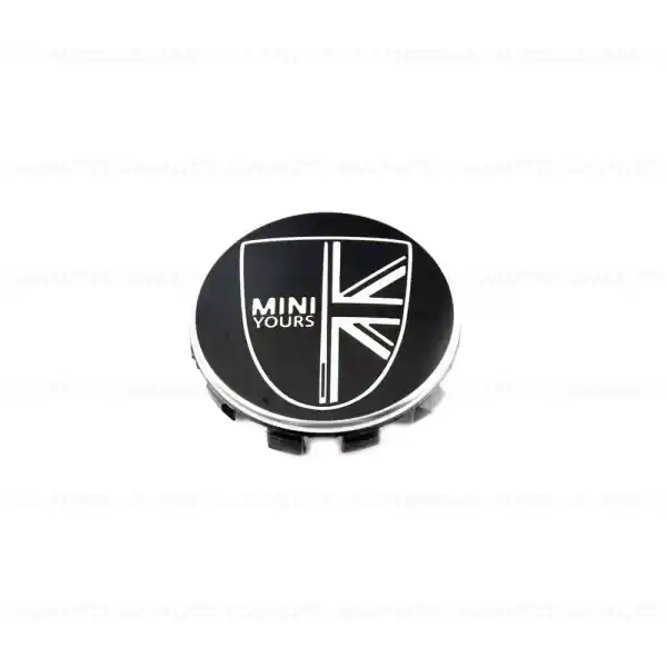 Reducere extra Capac butuc janta aliaj, "Mini Yours", Negru - Mini Cabrio F57, Clubman F54, Countryman F60, F55, F56
