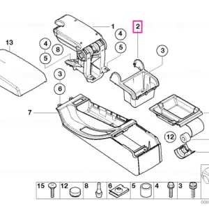 Console, upper IMOLAROT - BMW Reducere de preț