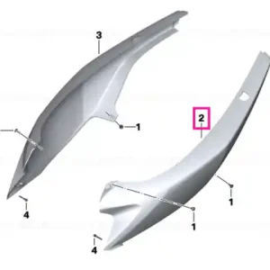 Tail cowling left primed - BMW Motorrad Cumpără online