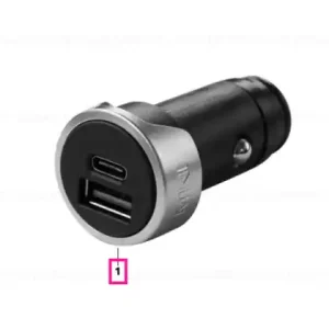 Ultima șansă Dual USB charger for types A and C - BMW - Mini