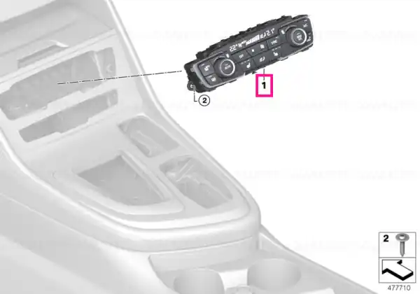 Reducere specială Automatic air conditioning control - BMW