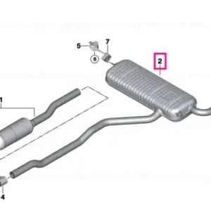 Rear silencer - BMW Ultima șansă