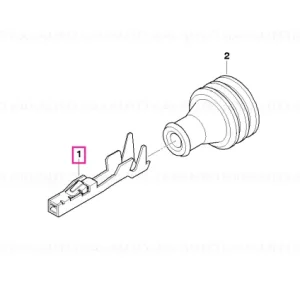 Terminal socket for MLK 1,2 0,75-1,0 MM² AG - BMW Promoție