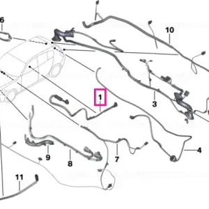 Reducere de preț HSD line for head unit / base plate L=1980MM - BMW