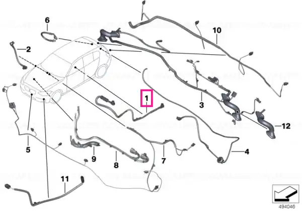 Reducere de preț HSD line for head unit / base plate L=1980MM - BMW