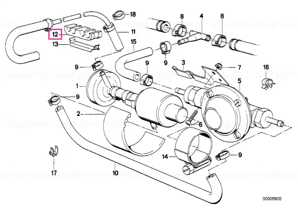 Clamp - BMW Comandă acum
