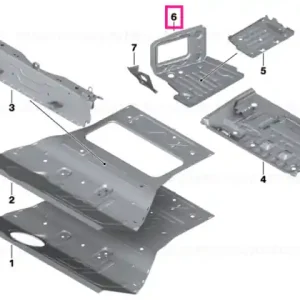 Trunk floor right - BMW Ofertă limitată