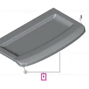 Reducere de preț Rear window shelf CANBERRABEIGE - BMW