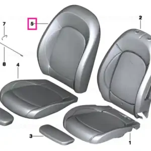 Capac spatar de baza panza stanga BGE1 CARB.BLACK - BMW - Mini Preferatul clienților