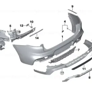 Bestseller Guide for bumper, side, right -M- - BMW