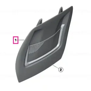 Cel mai vândut Rear panel, right SCHWARZ - BMW