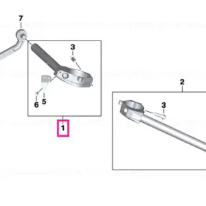 Right handle-bar - BMW Motorrad Reducere