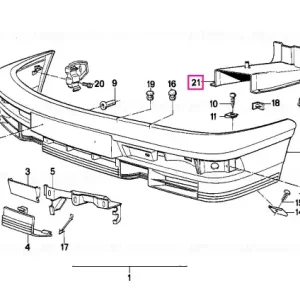 Discount Air channel left - BMW
