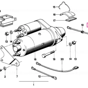 Battery cable (plus pole) - BMW Motorrad Reduceri