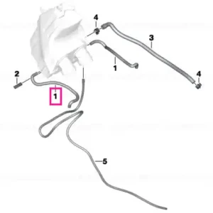 Hose, idle-speed actuator - BMW Motorrad Ofertă limitată