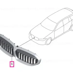Super ofertă Grill front -M- - BMW